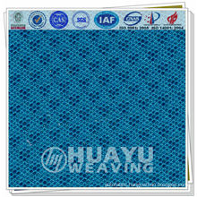 Warp knit polyester fabric